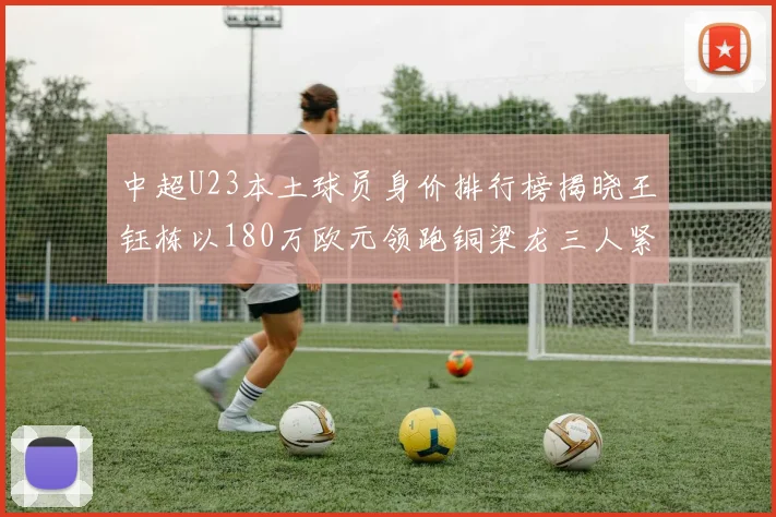 中超U23本土球员身价排行榜揭晓王钰栋以180万欧元领跑铜梁龙三人紧随其后